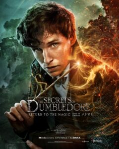 Newt Scamander in Fantastic Beasts poster