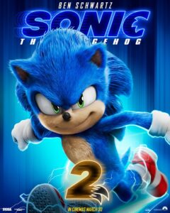 Sonic the Hedgehog 2 poster