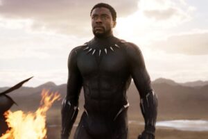 Chadwick Boseman in Black Panther