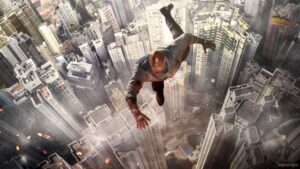 Dwayne Johnson in Skyscraper