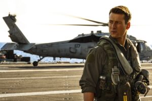 Glen Powell in Top Gun: Maverick