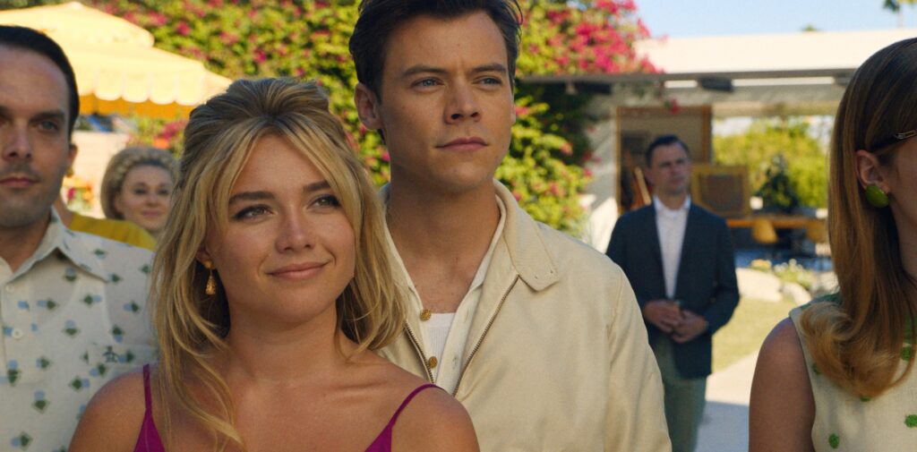 Florence Pugh and Harry Styles in Don't Worry Darling