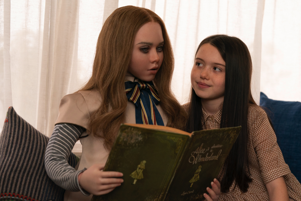 M3gan and Cady reading a book