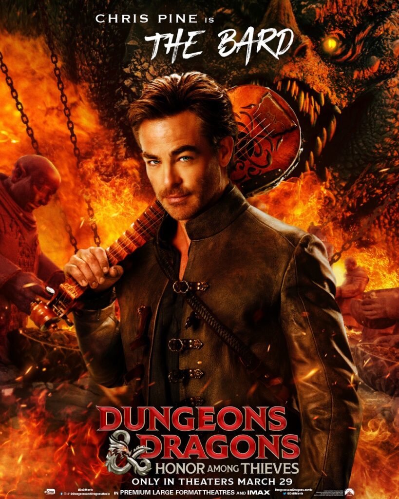 Chris Pine as Ed, Dungeons & Dragons
