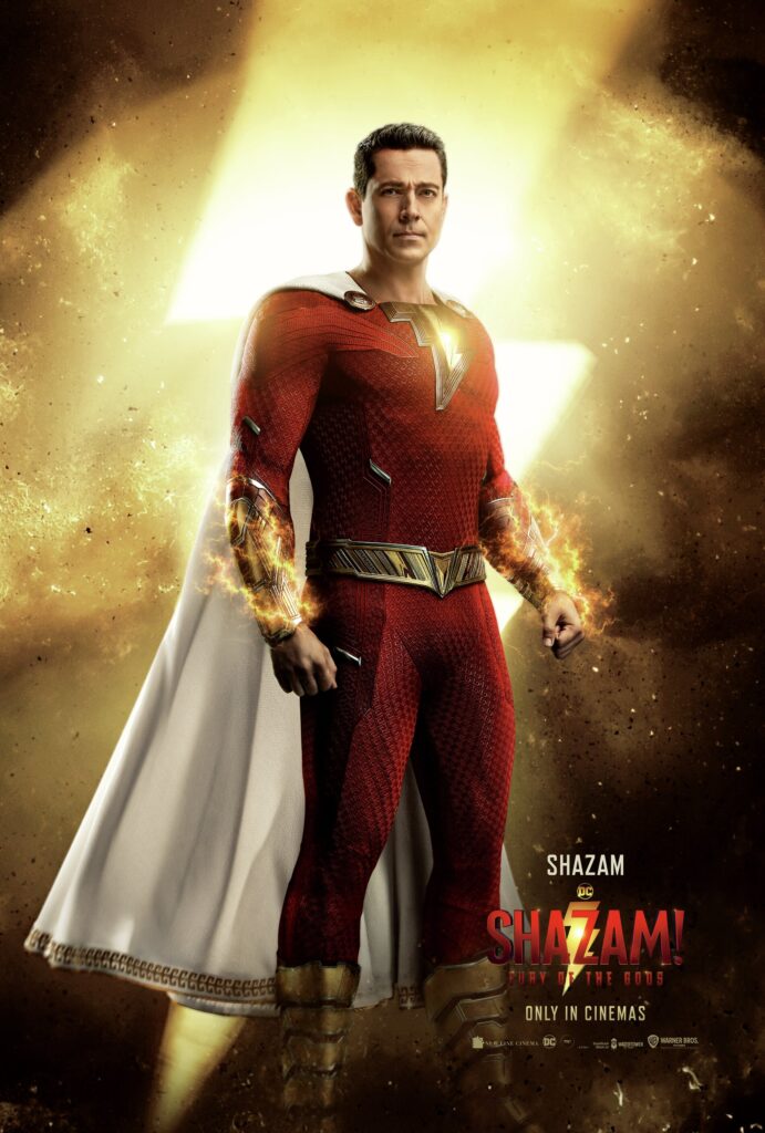 Zachary Levi in Shazam! Fury of the Gods