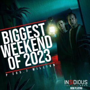 Insidious: The Red Door posts biggest weekend opening in PH