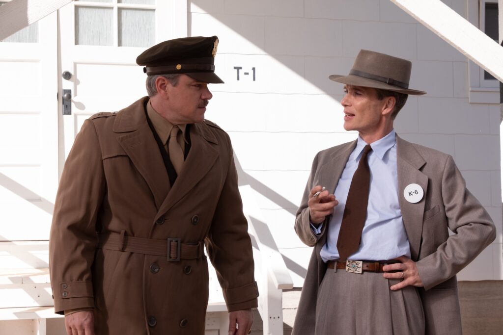 Matt Damon in Oppenheimer