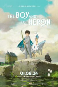 The Boy and The Heron poster