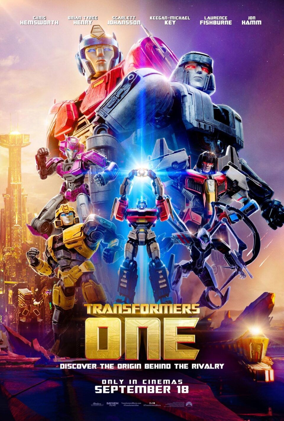 Transformers One movie poster