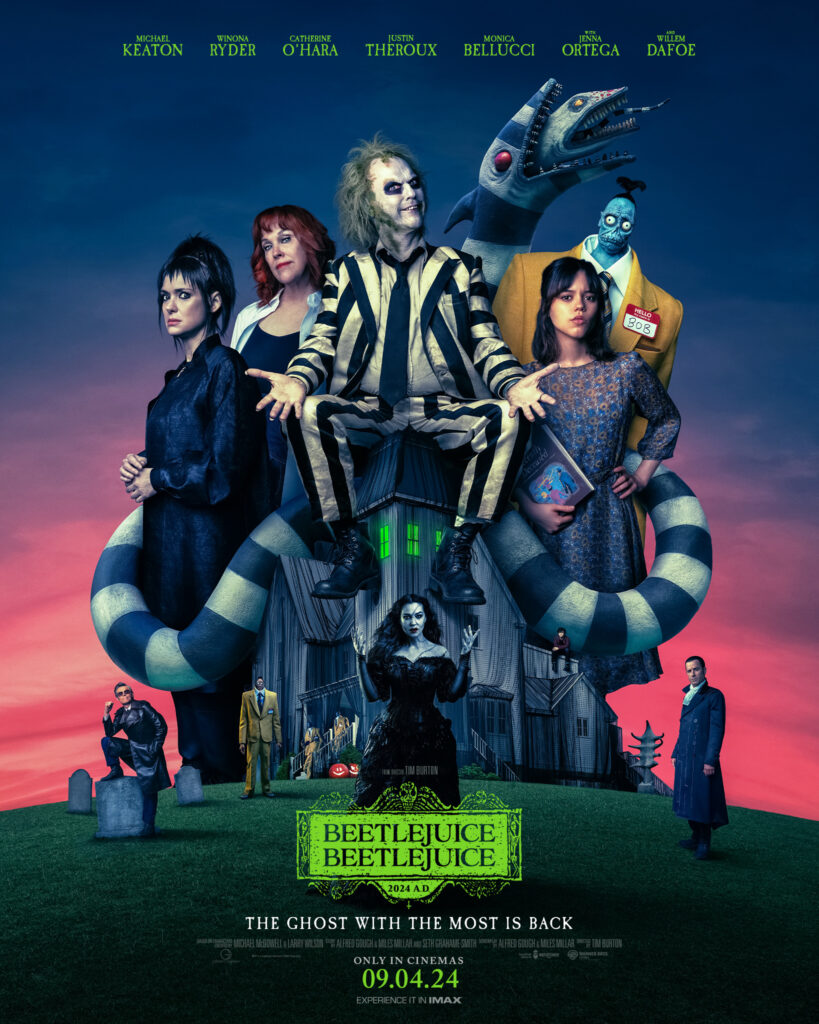 Beetlejuice Bettlejuice poster - September movies