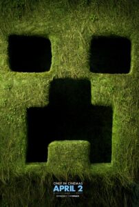 A Minecraft Movie poster