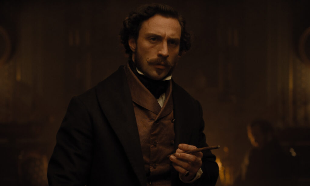 Aaron Taylor-Johnson stars as Friedrich Harding in director Robert Eggers’ NOSFERATU