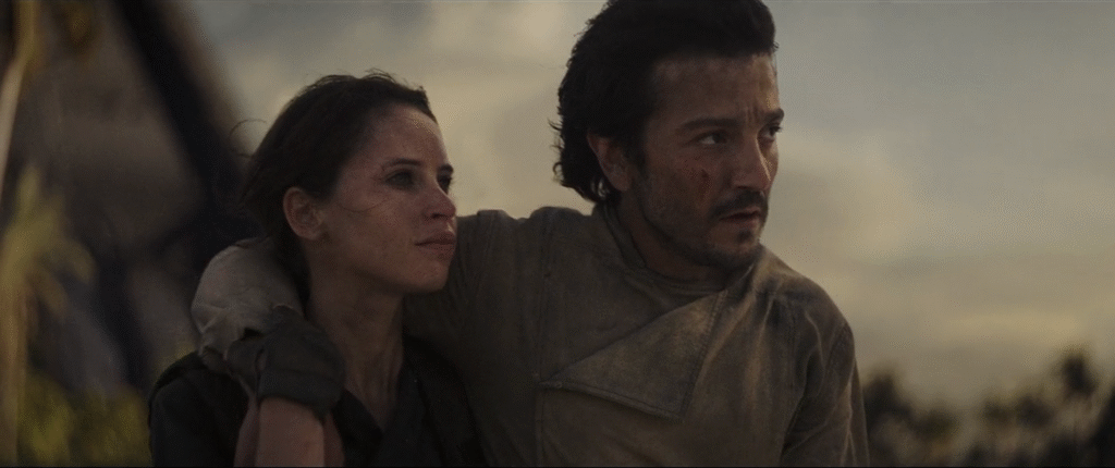 Scene from Rogue One: A Star Wars Story