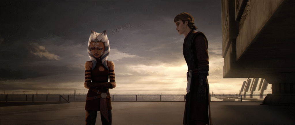 Scene from Star Wars The Clone Wars