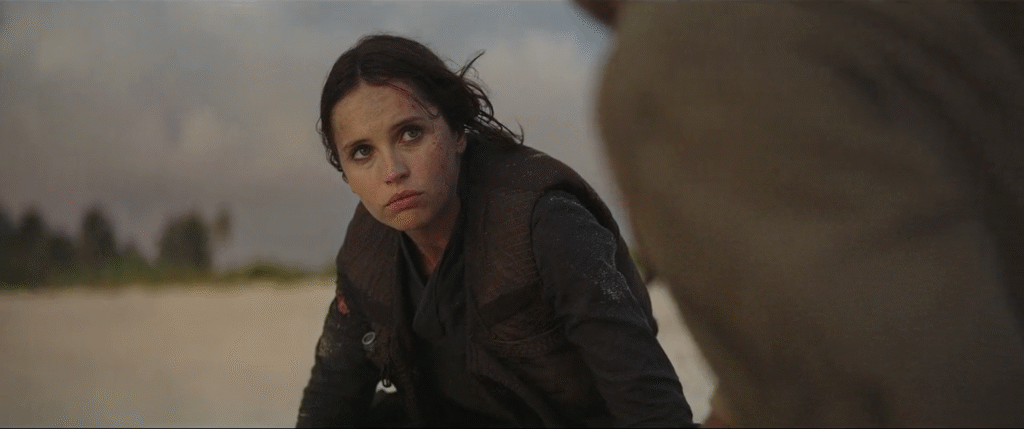Scene from Rogue One: A Star Wars Story