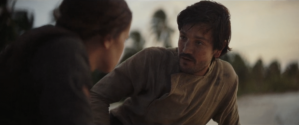 Scene from Rogue One: A Star Wars Story