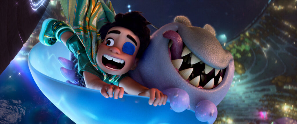 Two friends go on an adventure in Elio