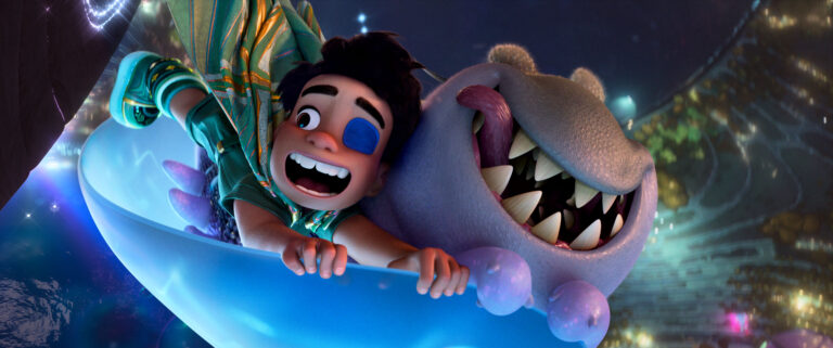 Two friends go on an adventure in Elio