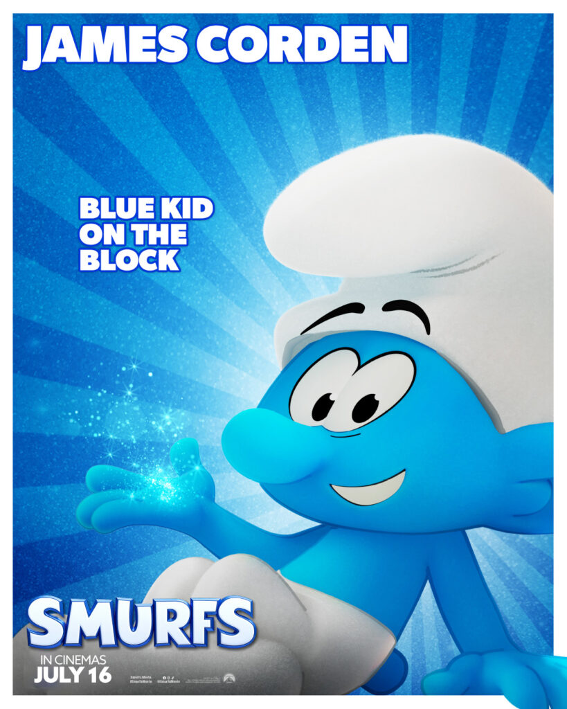 Smurfs movie character poster