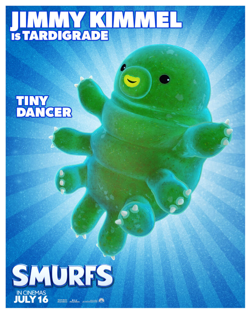 Smurfs movie character poster