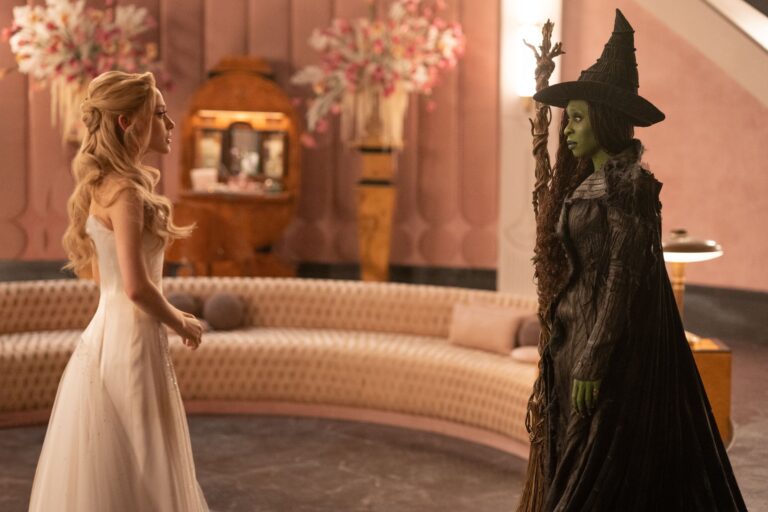 Glinda and Elphaba in Wicked: For Good
