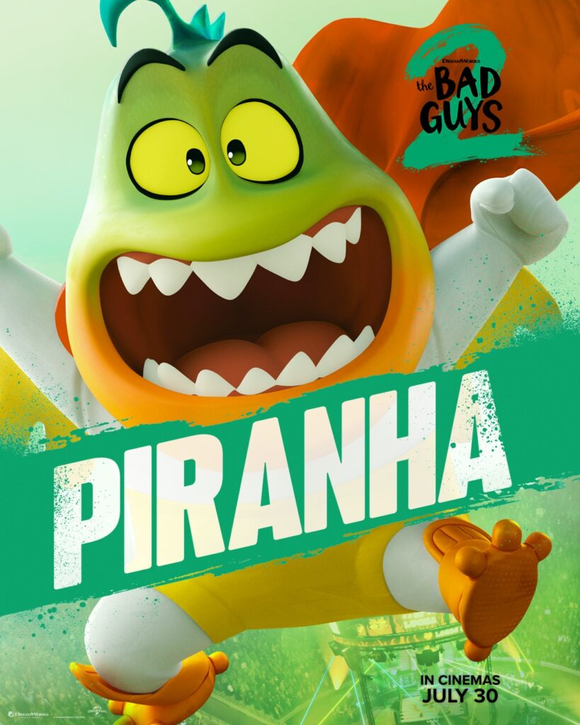 Piranha in The Bad Guys 2