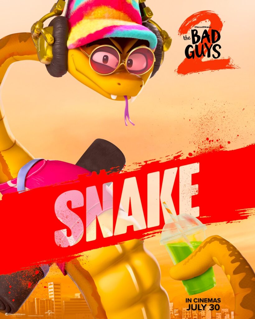 Snake in The Bad Guys 2