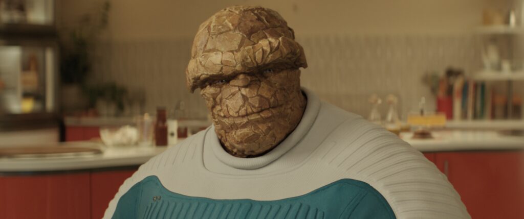 Ebon Moss-Bachrach as Ben Grimm in the new Fantastic Four movie