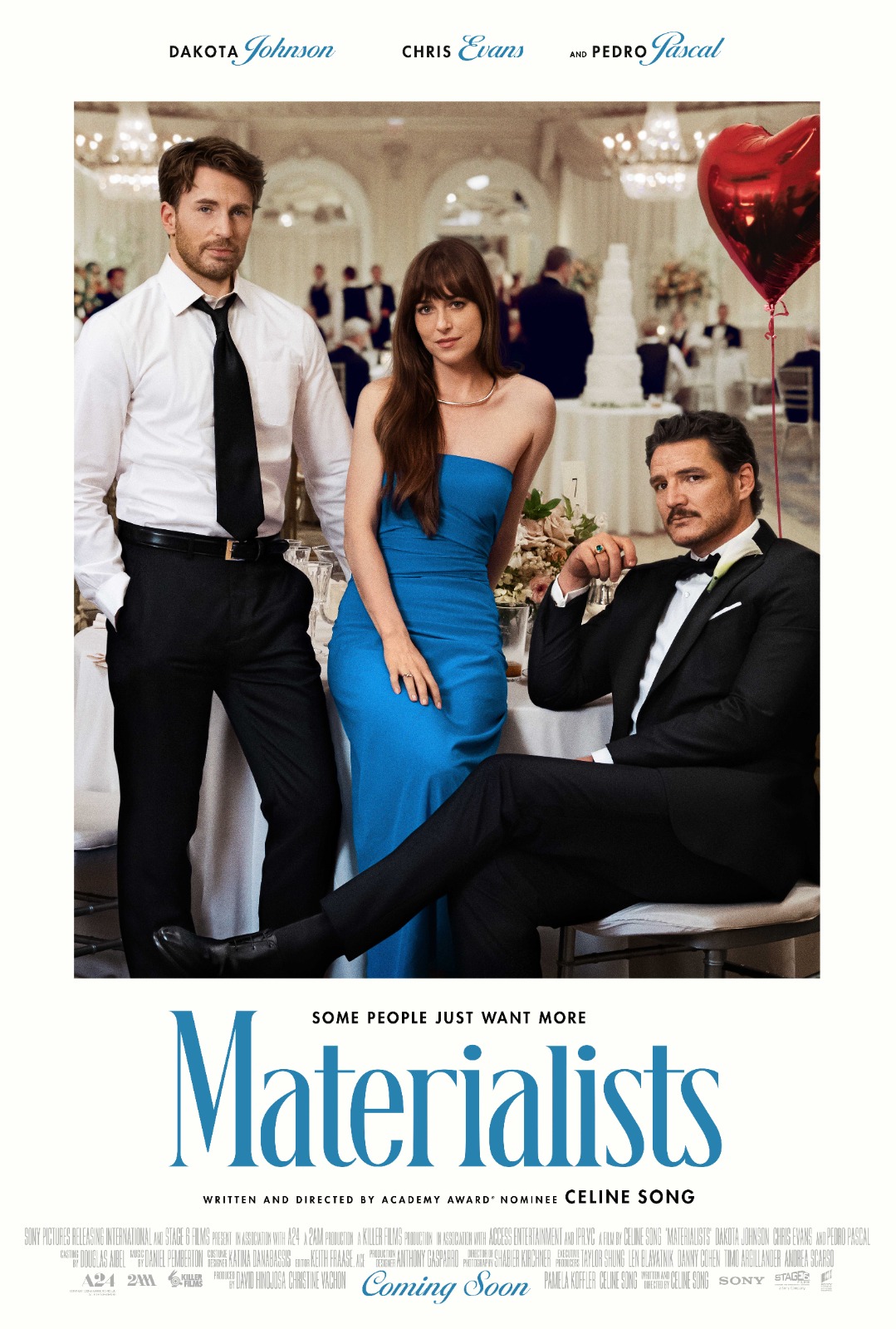 Materialists poster now showing in cinemas