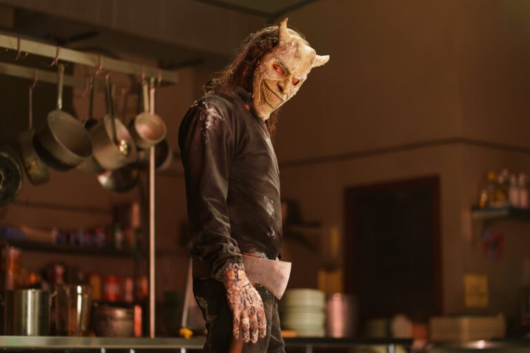 Ethan Hawke as The Grabber in "The Black Phone 2"