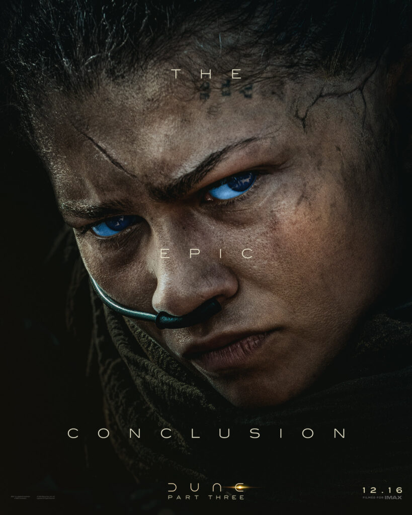 Zendaya Dune Part Three movie poster