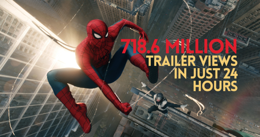 Spider-Man trailer breaks records