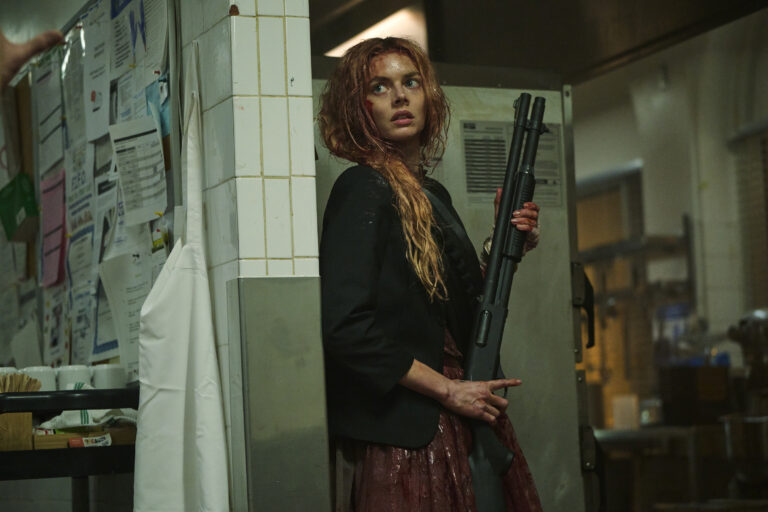 Grace MacCaullay holding a gun in Ready or Not 2 Here I Come - Ending Explained
