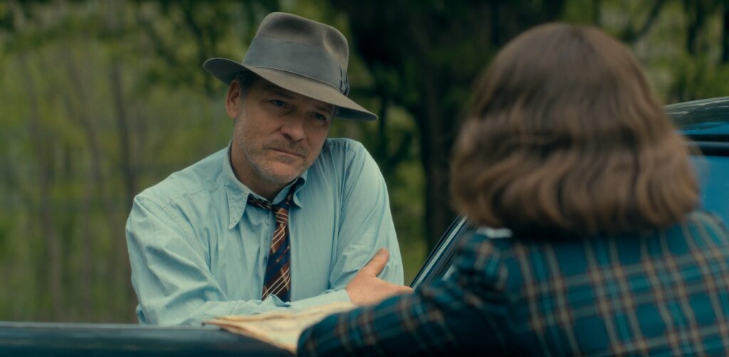 Peter Sarsgaard who plays a detective in The Bride