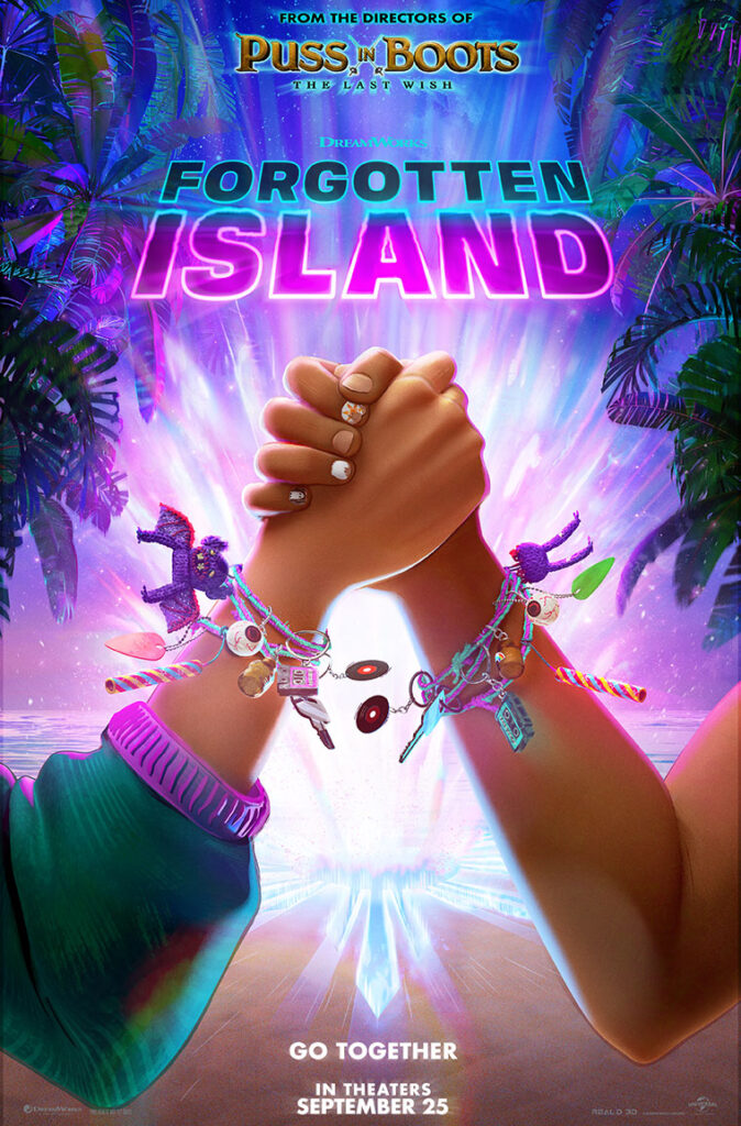 Forgotten Island movie poster. Starring Liza Soberano and H.E.R.