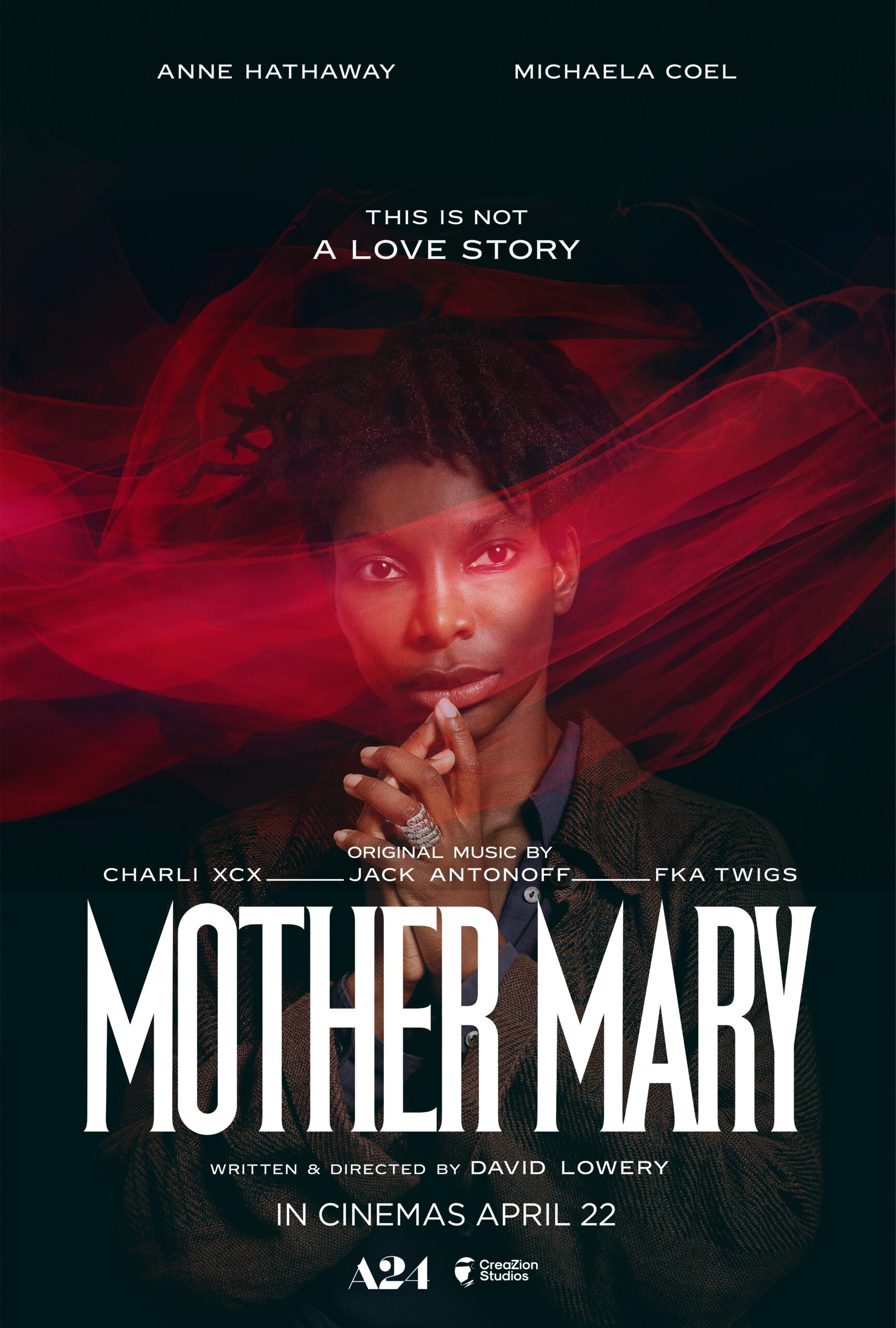MOTHER MARY character poster_ Michaela Coel A24 CreaZion Studios Philippines