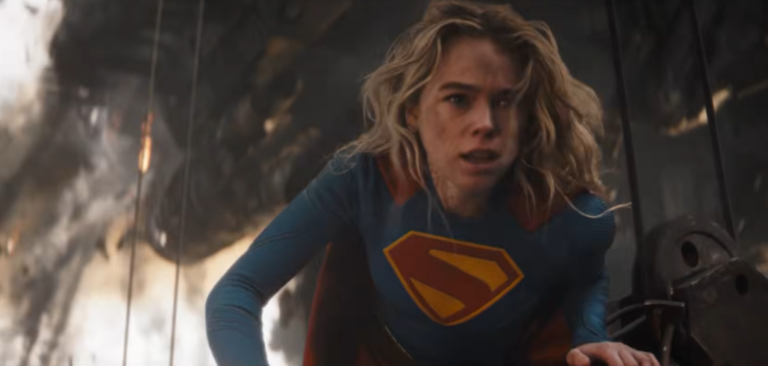 Scene from the Supergirl trailer
