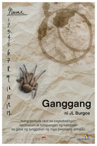 Ganggang movie poster cinemalaya