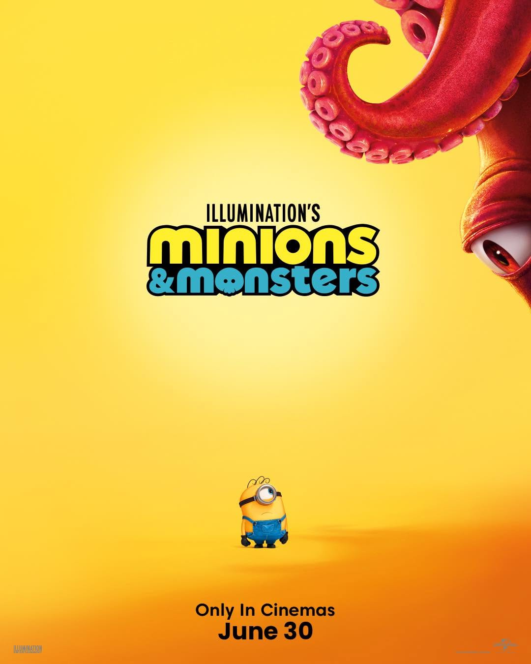 Minions and monsters movie poster