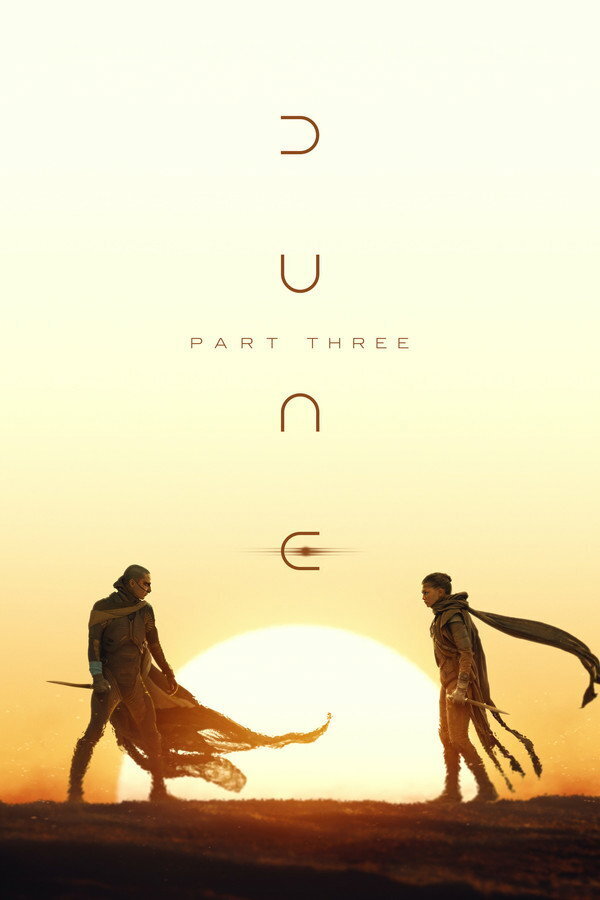 Dune Part Three movie poster